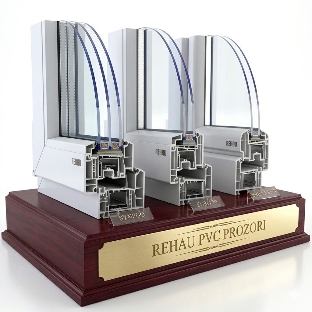 REHAU Synego 80 i Euro Design 70 profili po meri