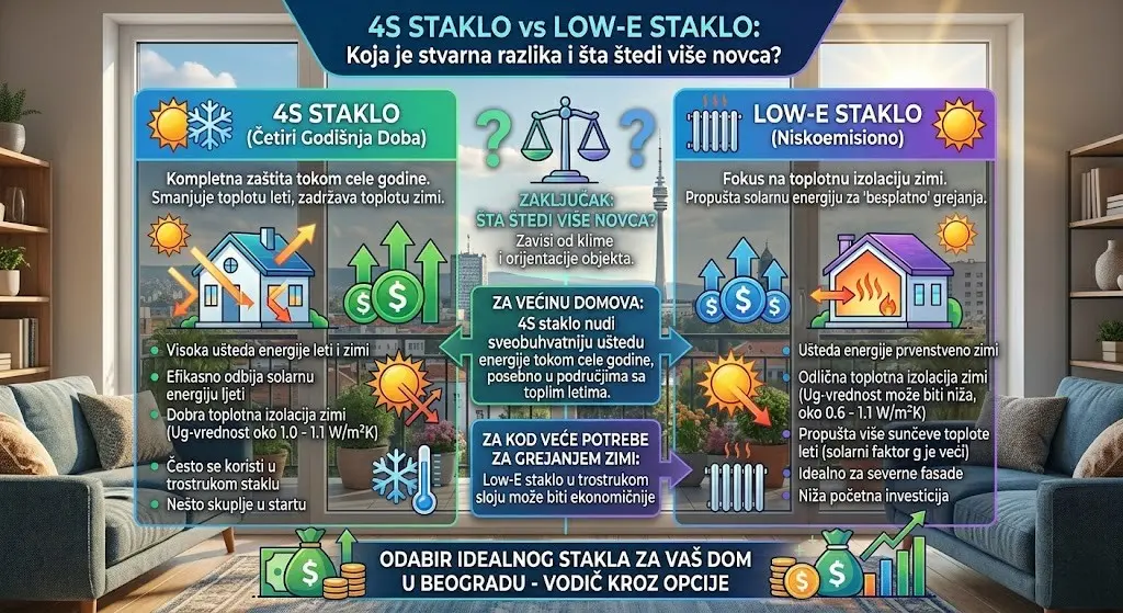 idealno staklo za vaš dom