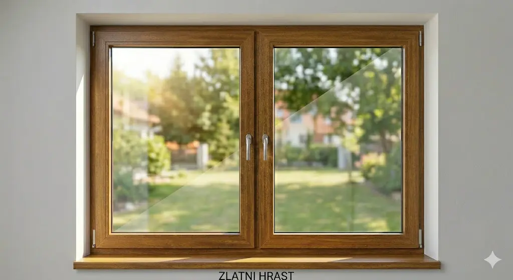 rehau dekor Zlatni hrast